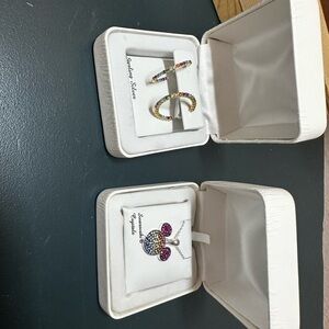 Colorful Stone Earrings and Ring Set